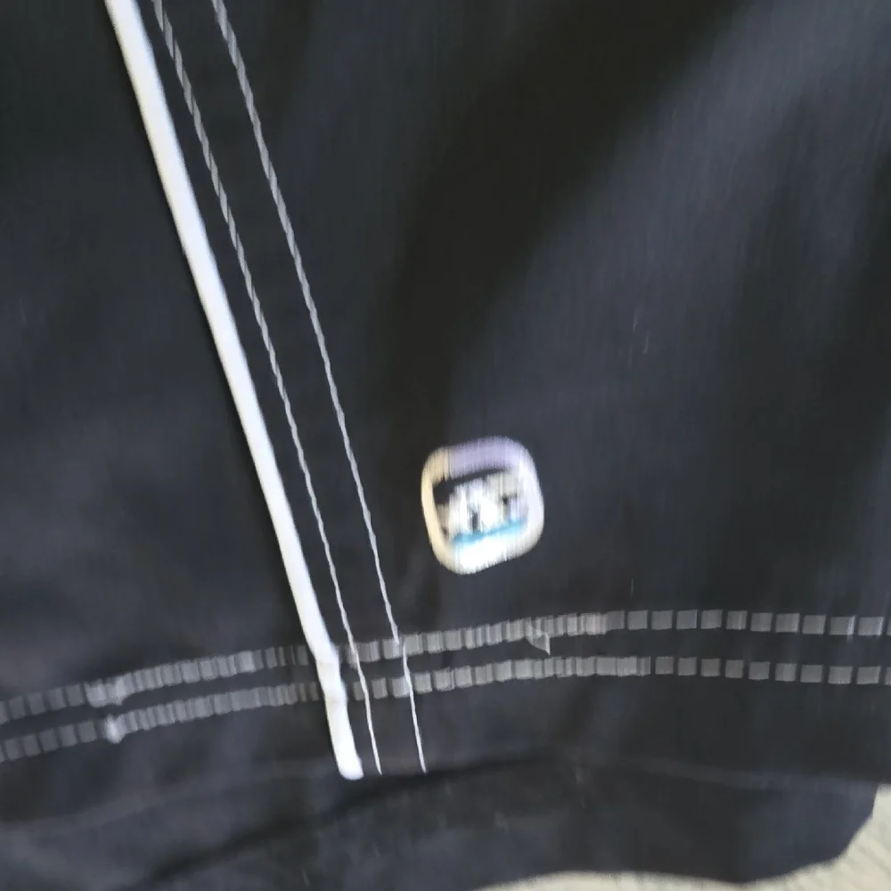 Free Country‎ Black and White Cargo Shorts with Lightweight Design-M act55